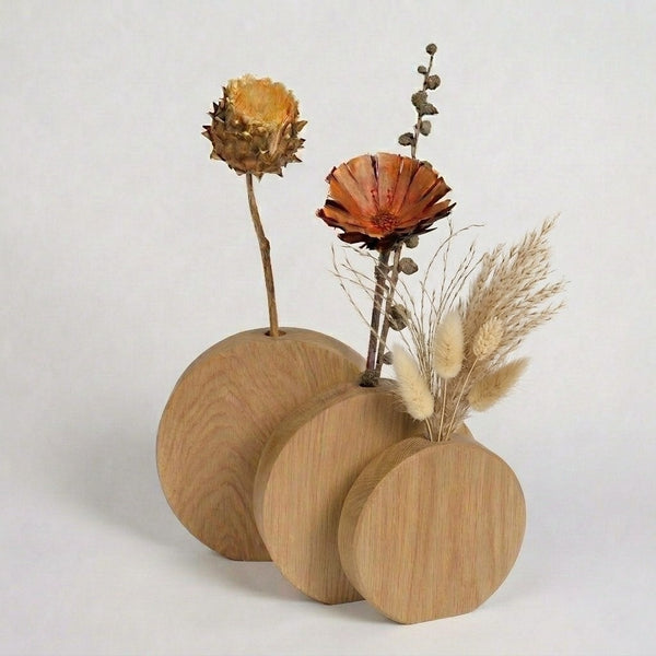 Oak Moon Dried Flower Vase