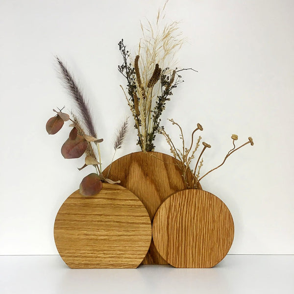 Oak Moon Dried Flower Vase