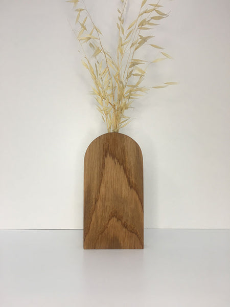 Oak Arch Dried Flower Vase