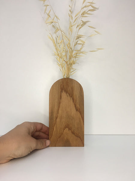Oak Arch Dried Flower Vase