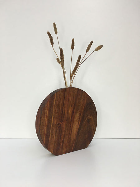 Kiaat Moon Dried Flower Vase