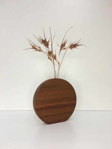 Kiaat Moon Dried Flower Vase