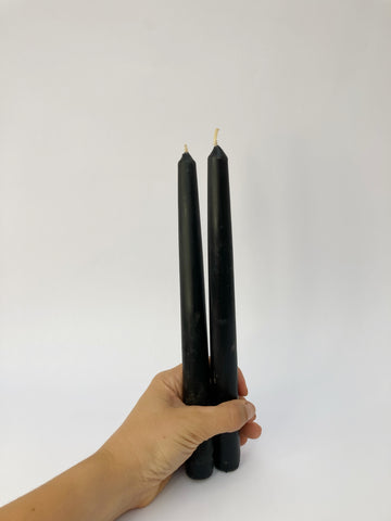 Tapered candle - Black